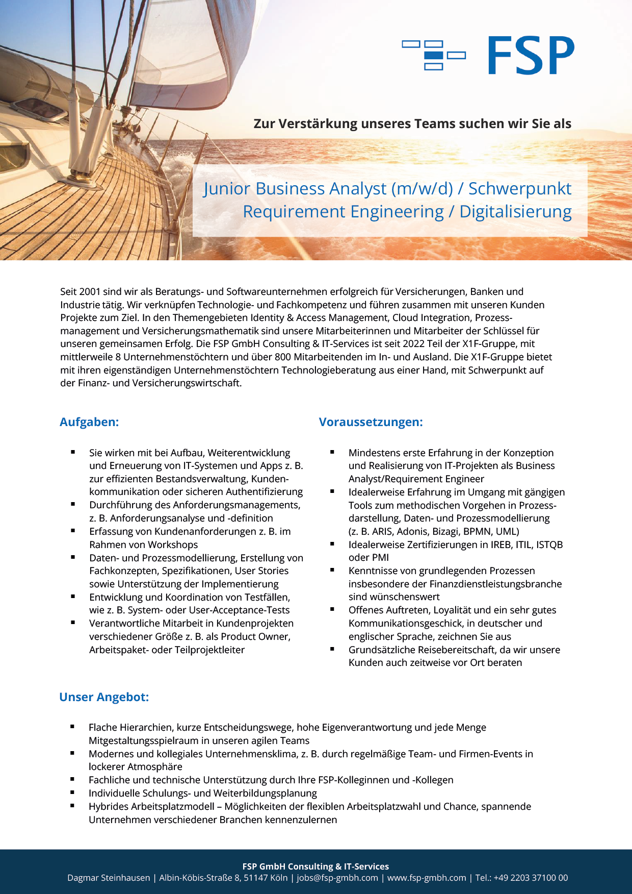 Young Professionals Allgemein (m/w/d)